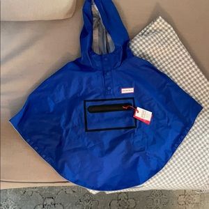 Hunter packable rain poncho
